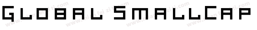 Global SmallCaps Regular字体转换